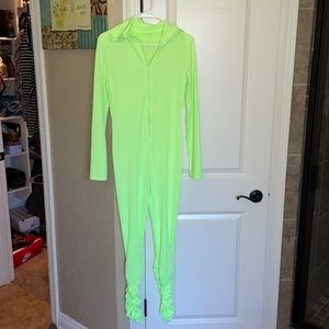 Lime jumpsuit